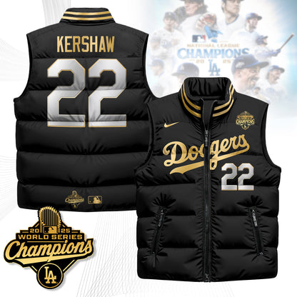 LAD 2025 Back To Back Champions Puffer Vest