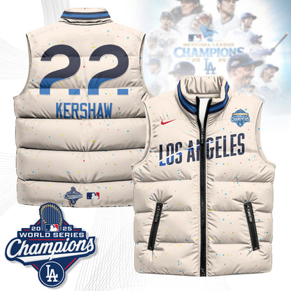 LAD 2025 Back To Back Champions Puffer Vest