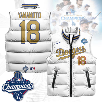LAD 2025 Back To Back Champions Puffer Vest