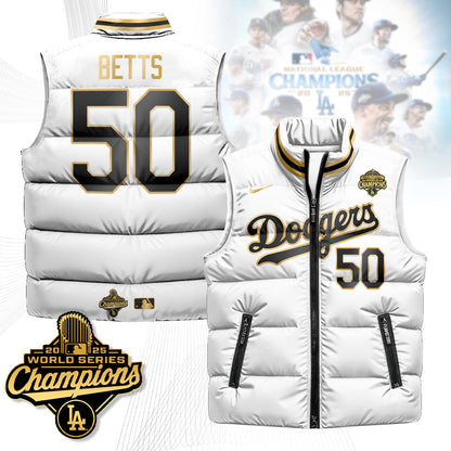 LAD 2025 Back To Back Champions Puffer Vest