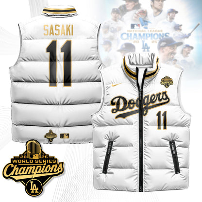 LAD 2025 Back To Back Champions Puffer Vest