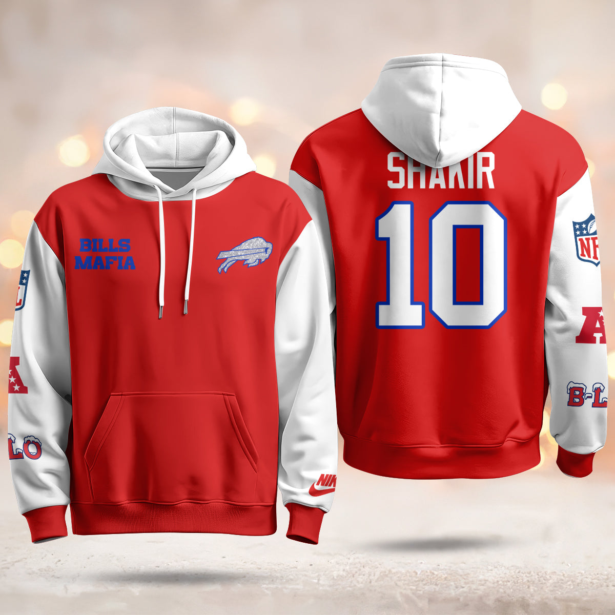BUF 2025 Rivalries Hoodie - Printed
