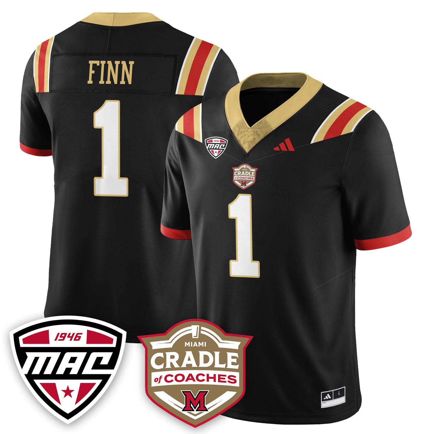 Miami RedHawks Football "Cradle of Coaches" Vapor Limited Jersey - All Stitched
