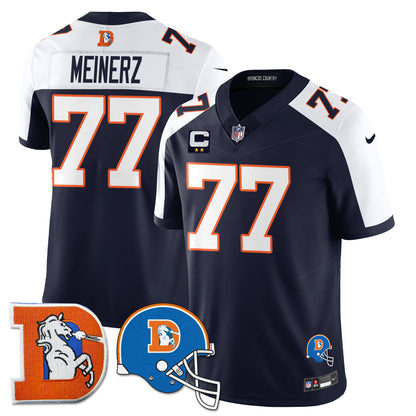 DEN Throwback Vapor Limited Jersey - All Stitched