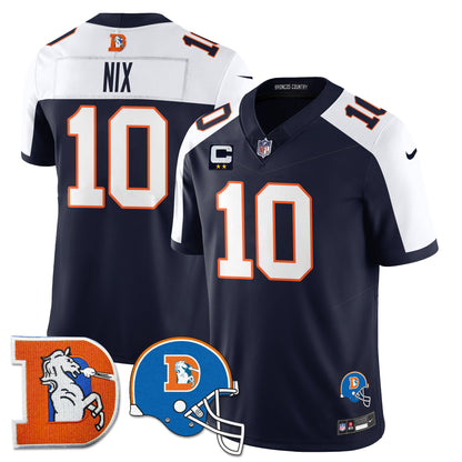 DEN Throwback Vapor Limited Jersey - All Stitched
