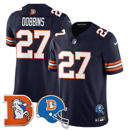 DEN Throwback Vapor Limited Jersey - All Stitched