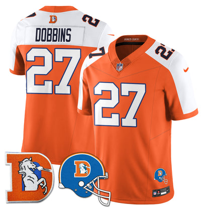DEN Throwback Vapor Limited Jersey - All Stitched
