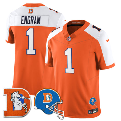 DEN Throwback Vapor Limited Jersey - All Stitched