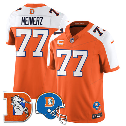 DEN Throwback Vapor Limited Jersey - All Stitched