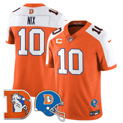 DEN Throwback Vapor Limited Jersey - All Stitched