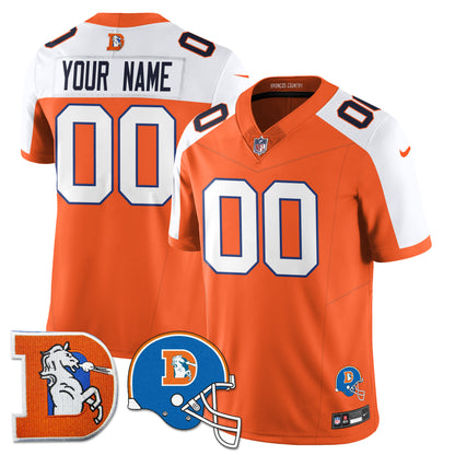 DEN Throwback Vapor Limited Jersey - All Stitched