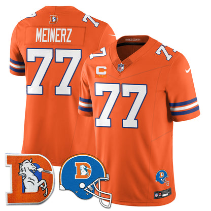 DEN Throwback Vapor Limited Jersey - All Stitched