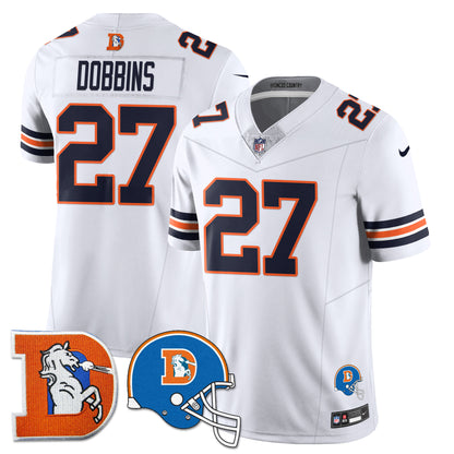 DEN Throwback Vapor Limited Jersey - All Stitched