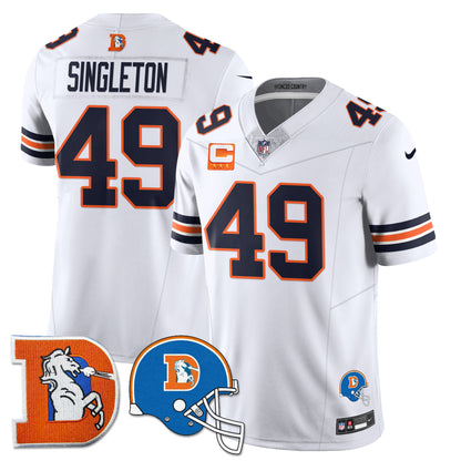 DEN Throwback Vapor Limited Jersey - All Stitched