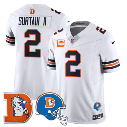 DEN Throwback Vapor Limited Jersey - All Stitched