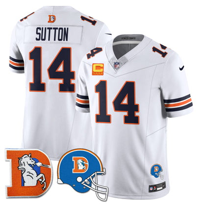 DEN Throwback Vapor Limited Jersey - All Stitched