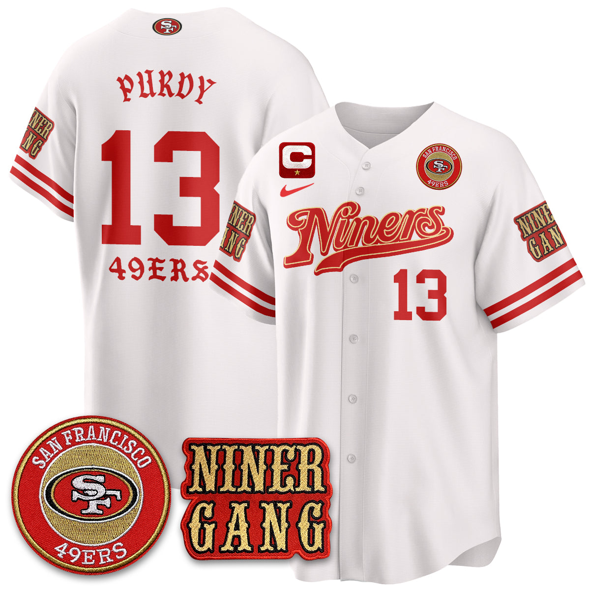 SF Born x Raised Baseball Jersey - All Stitched