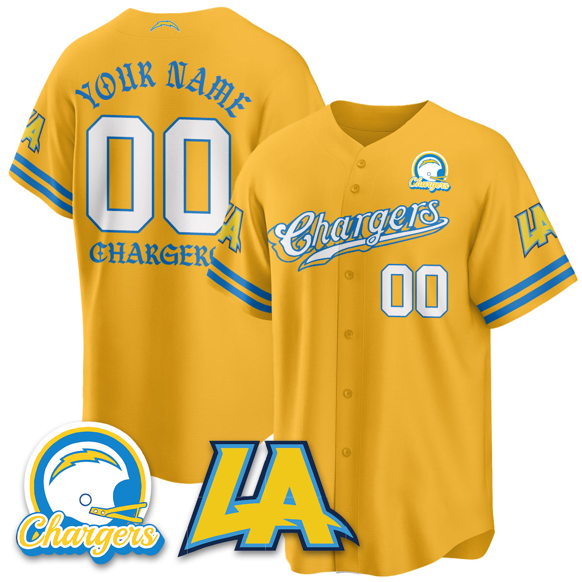 LVG Born x Raised Baseball Custom Jersey - All Stitched