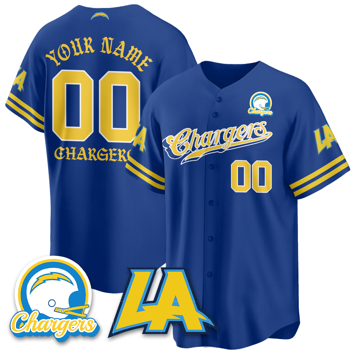 LVG Born x Raised Baseball Custom Jersey - All Stitched