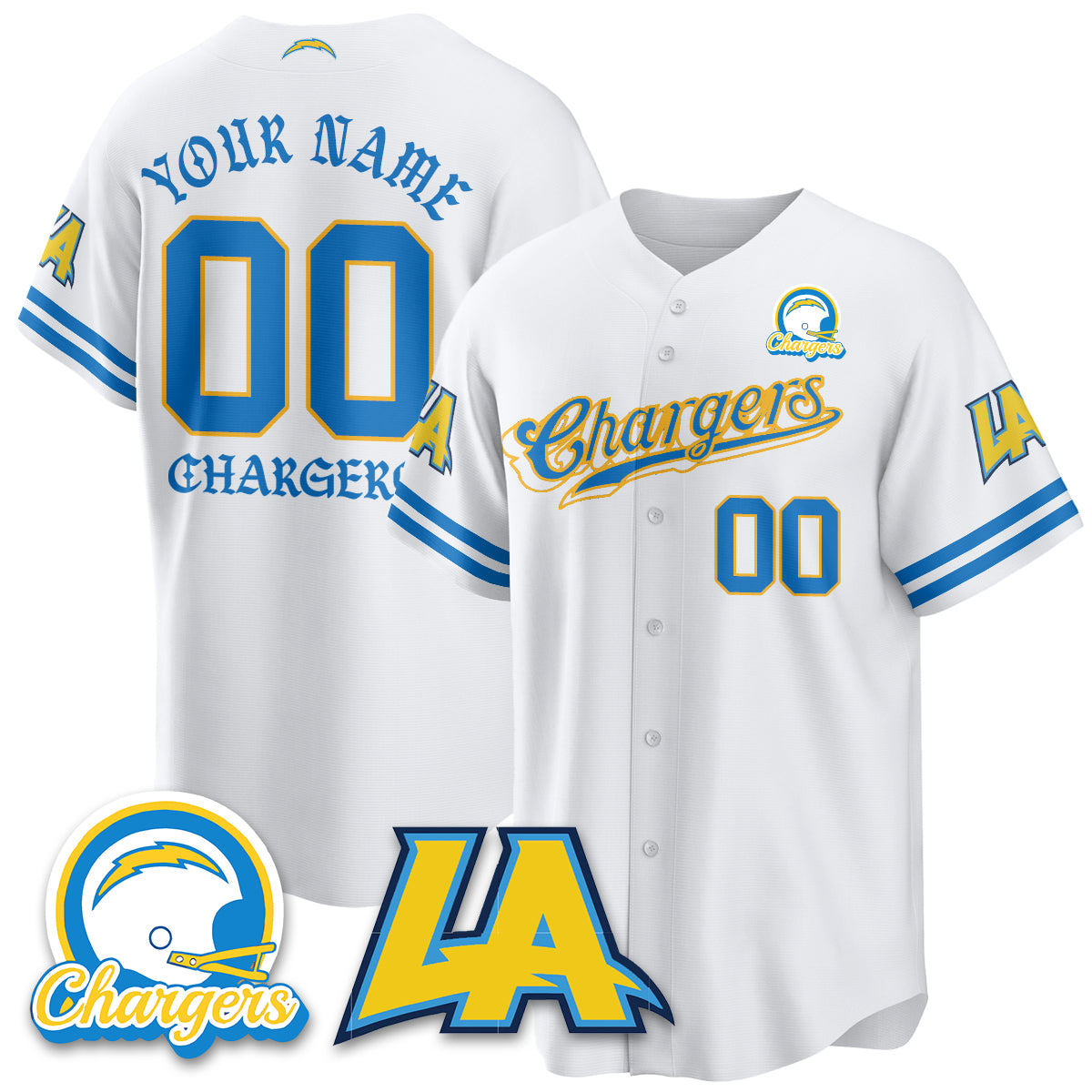 LVG Born x Raised Baseball Custom Jersey - All Stitched