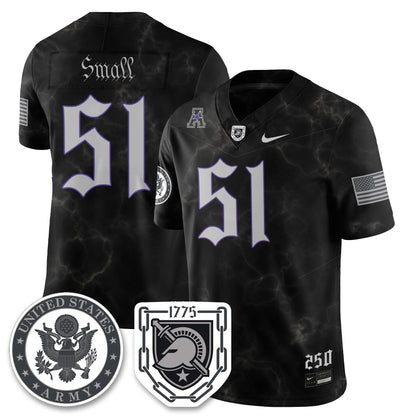 Army Black Knights Vapor Limited Jersey - 250 Years of Service and Sacrifice - All Stitched