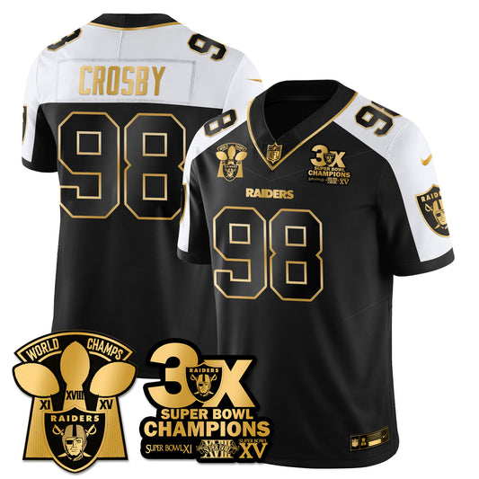 LVR 3-Time Champions Patch Vapor Limited Jersey - Stitched