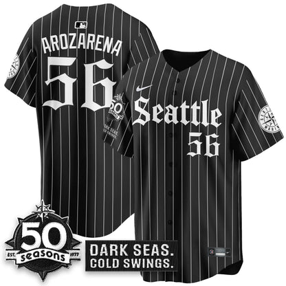 SEA 'Gothic Edition' Vapor Premier Limited Jersey - 50th Anniversary - All Stitched