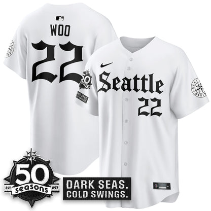 SEA 'Gothic Edition' Vapor Premier Limited Jersey - 50th Anniversary - All Stitched