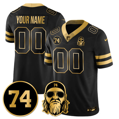 NYJ Vapor Limited Custom Jersey - Nick Mangold Patch - All Stitched