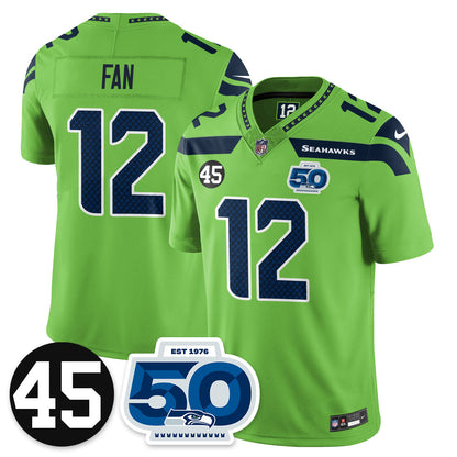 Men'sSEA Vapor Limited Jersey - Honor Kenny Easley - All Stitched