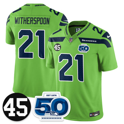 Men'sSEA Vapor Limited Jersey - Honor Kenny Easley - All Stitched