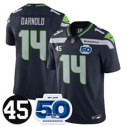 Men'sSEA Vapor Limited Jersey - Honor Kenny Easley - All Stitched