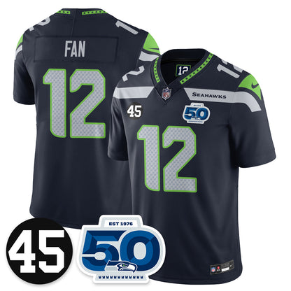 Men'sSEA Vapor Limited Jersey - Honor Kenny Easley - All Stitched