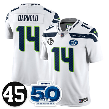 Men'sSEA Vapor Limited Jersey - Honor Kenny Easley - All Stitched