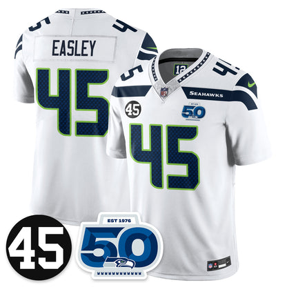 Men'sSEA Vapor Limited Jersey - Honor Kenny Easley - All Stitched