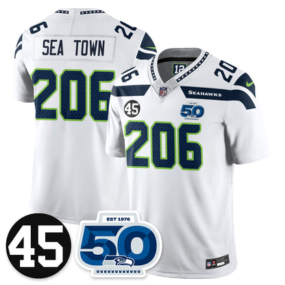Men'sSEA Vapor Limited Jersey - Honor Kenny Easley - All Stitched
