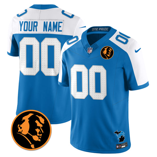 DET Vapor Limited Custom Jersey - John Madden Patch - Stitched