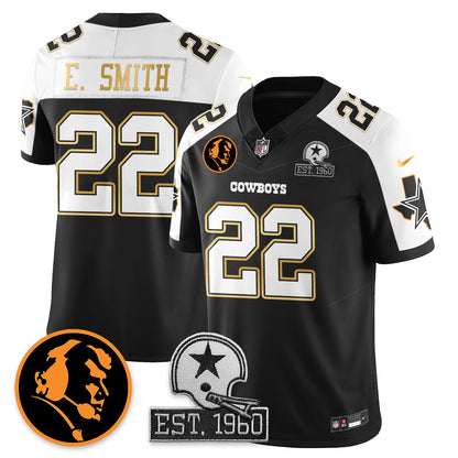 DAL Vapor Limited Gold Jersey - John Madden Patch - All Stitched