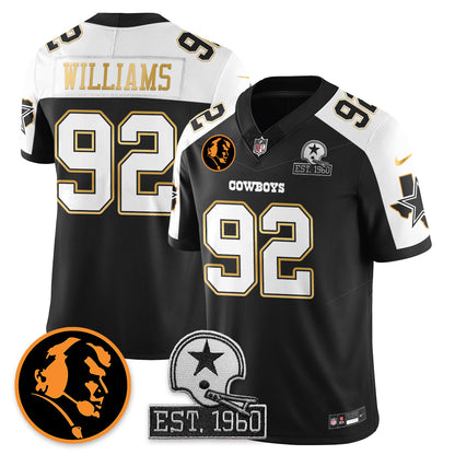 DAL Vapor Limited Gold Jersey - John Madden Patch - All Stitched