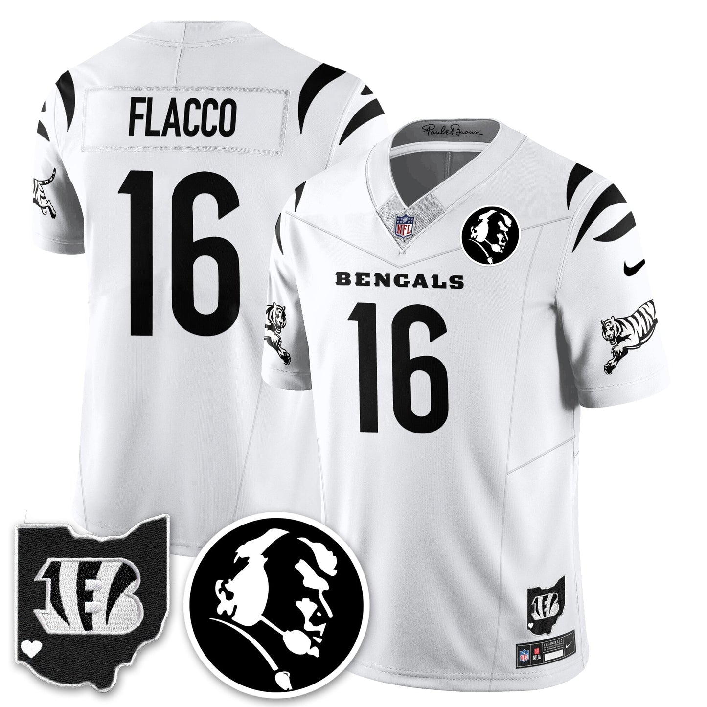 CIN Vapor Limited Jersey - John Madden Patch - All Stitched