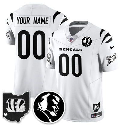 CIN Vapor Limited Custom Jersey - John Madden Patch - All Stitched