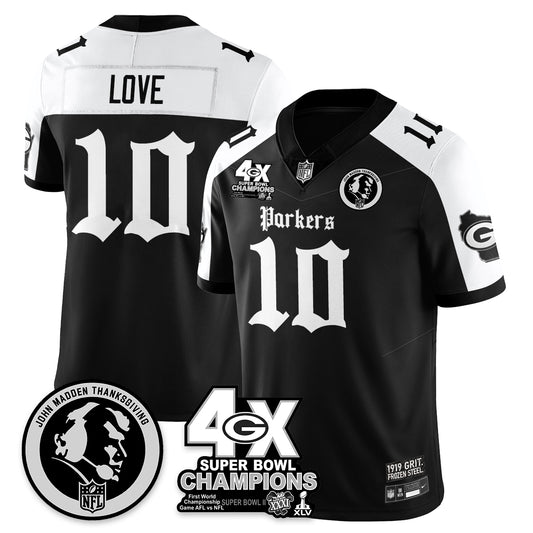 GB Gothic Vapor Limited Jersey - John Madden Patch - Stitched