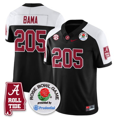 BAMA Rose Bowl Vapor Limited Jersey - All Stitched