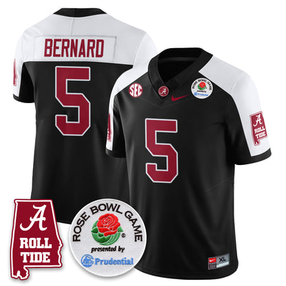 BAMA Rose Bowl Vapor Limited Jersey - All Stitched