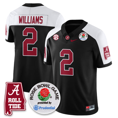 BAMA Rose Bowl Vapor Limited Jersey - All Stitched