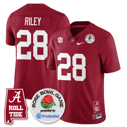 BAMA Rose Bowl Vapor Limited Jersey - All Stitched