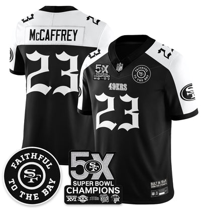 SF 5-Time Champions Gothic Vapor Limited Jersey - All Stitched