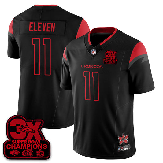 DEN 'Stranger Things Edition' Vapor Limited Jersey - Stitched