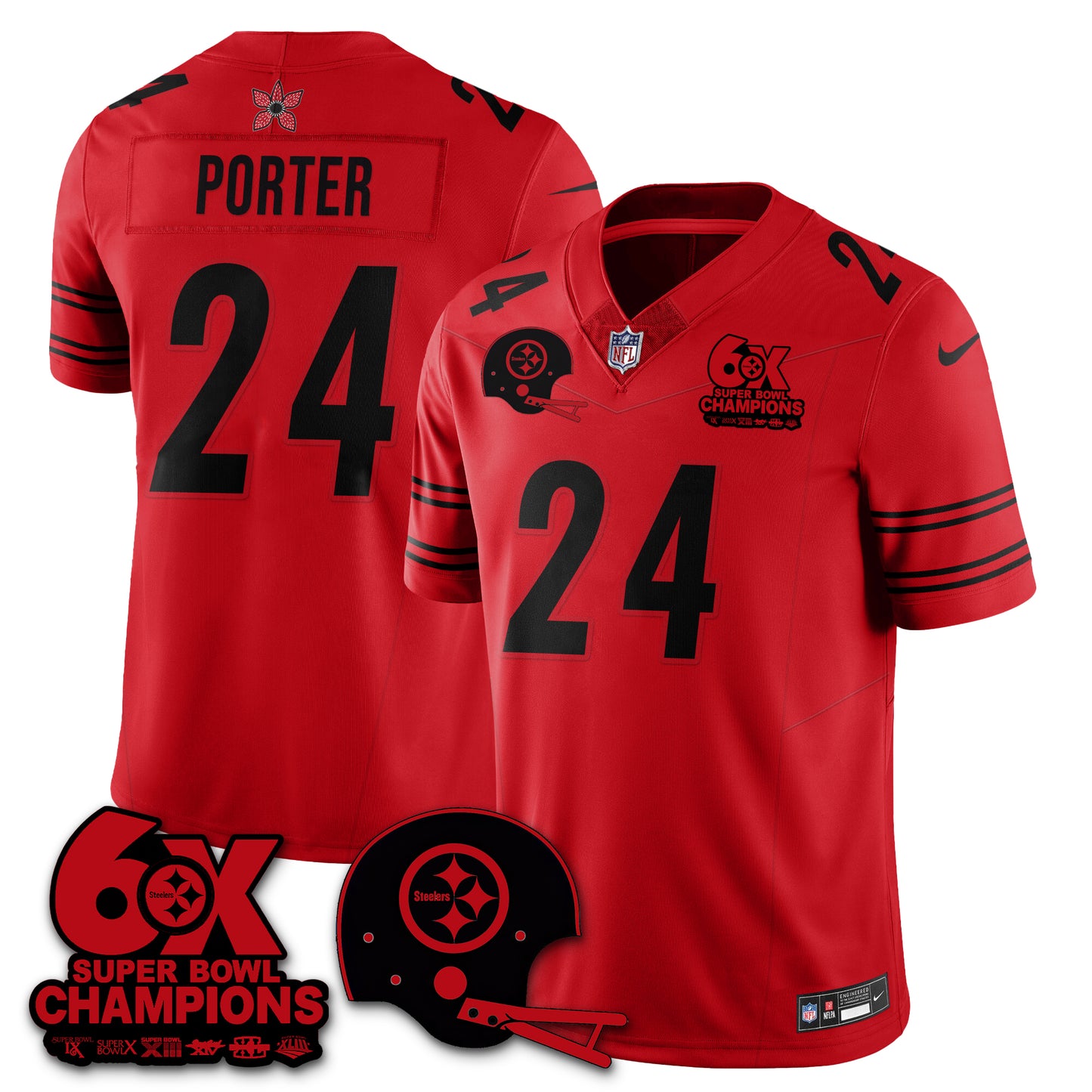 PIT 'Stranger Things Edition' Vapor Limited Jersey - All Stitched