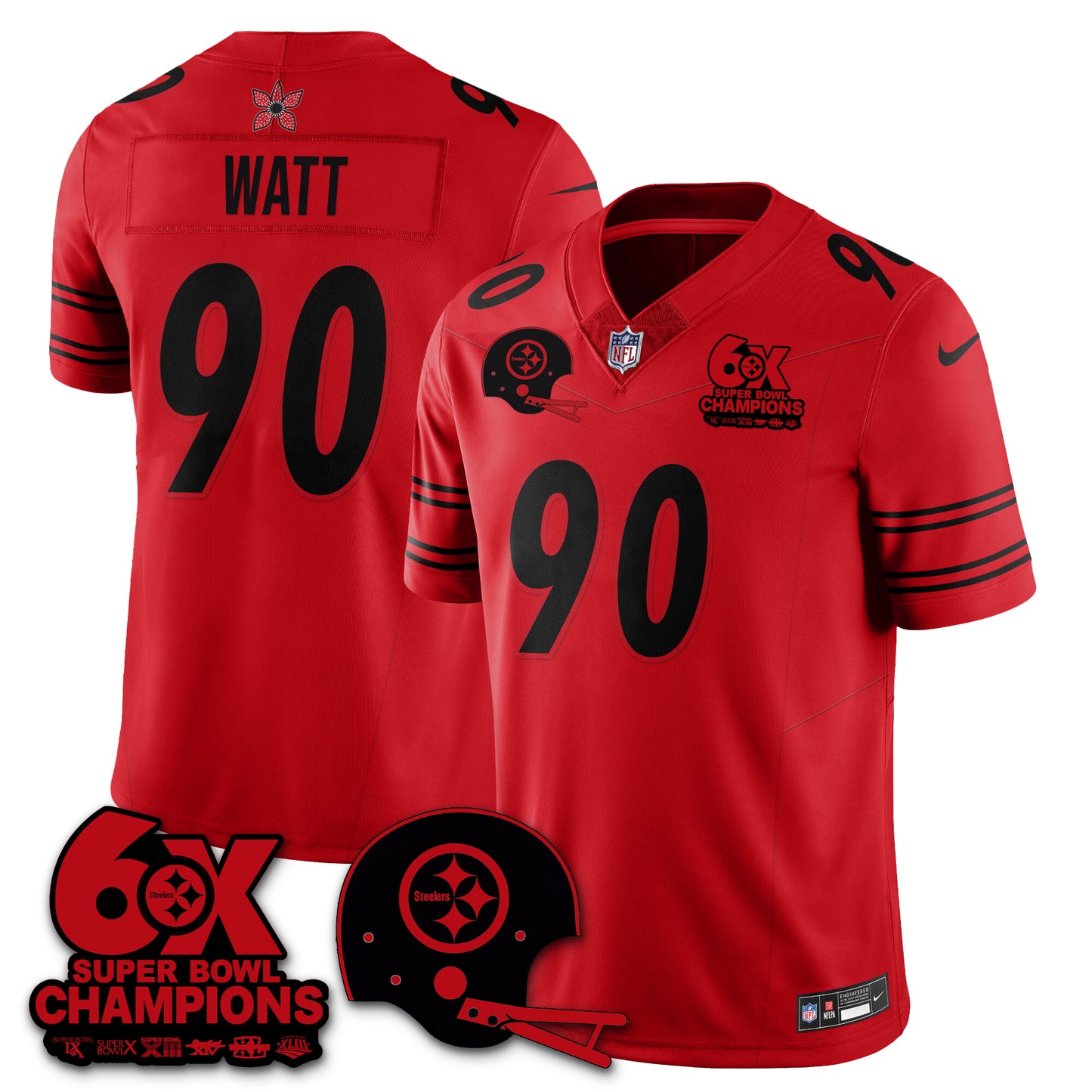 PIT 'Stranger Things Edition' Vapor Limited Jersey - All Stitched